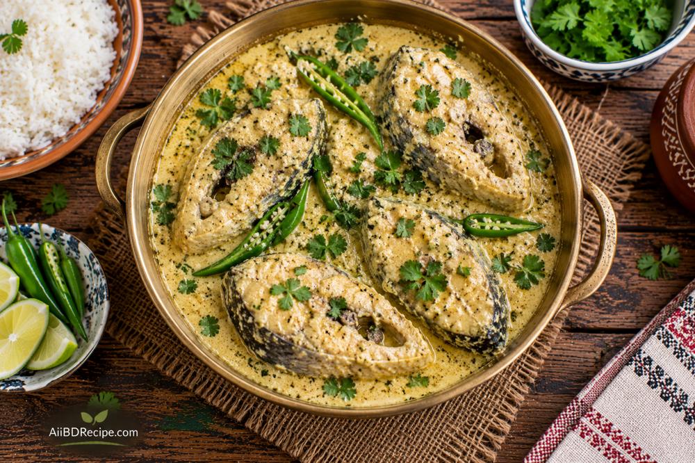 ইলিশ মাছের মালাইকারি