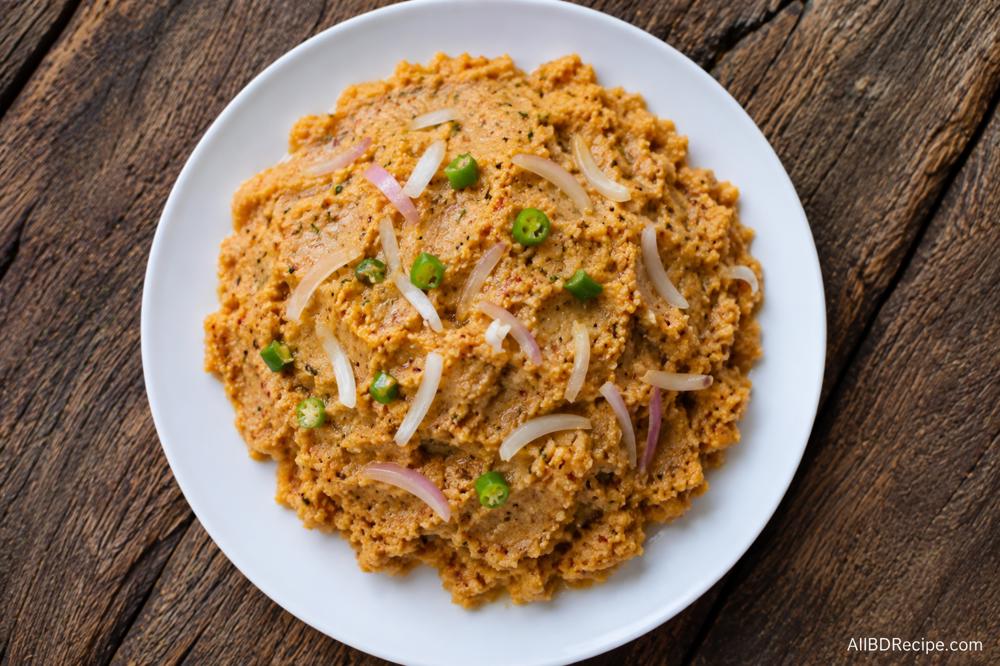 বাদাম ভর্তা