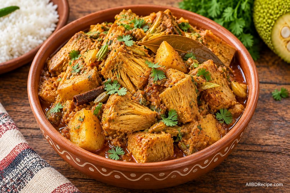 এঁচোড়ের ডালনা: কাঁচা কাঁঠালে মসলাদার নিরামিষ রান্না