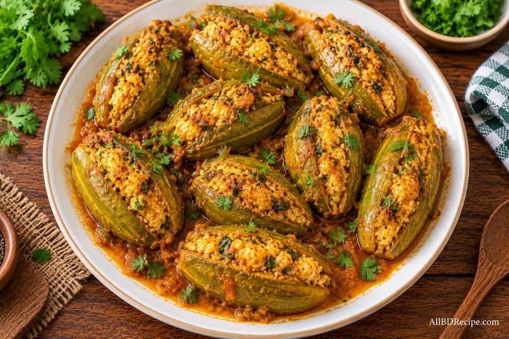 পটলের দোলমা: ছানার পুর দিয়ে নিরামিষ রান্না