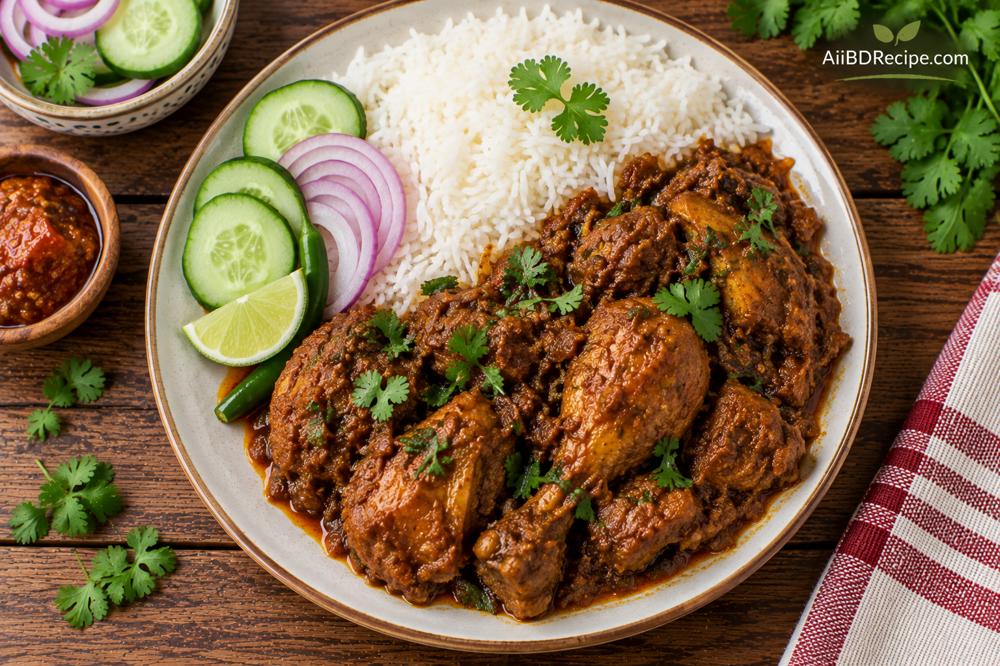 চিকেন কষা