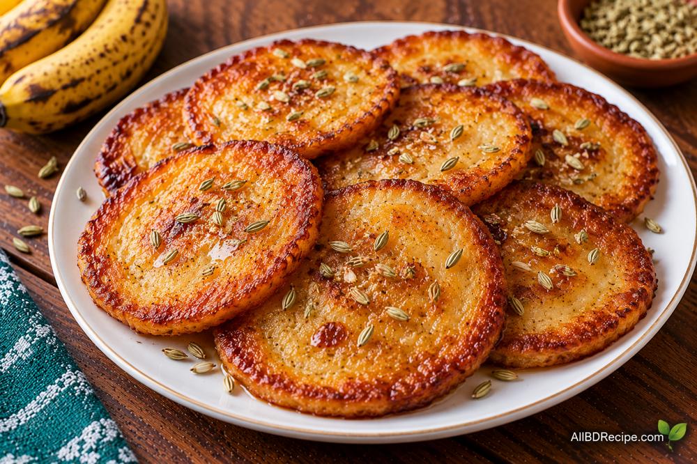 পাকা কলার মালপোয়া: কলা ও মৌরিতে নরম মিষ্টি নাশতা
