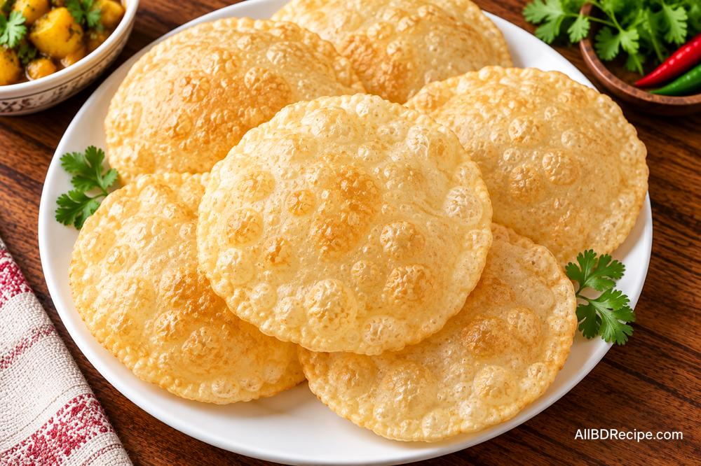 লুচি: ঘরেই ফুলকো ও নরম করে ভাজার কৌশল