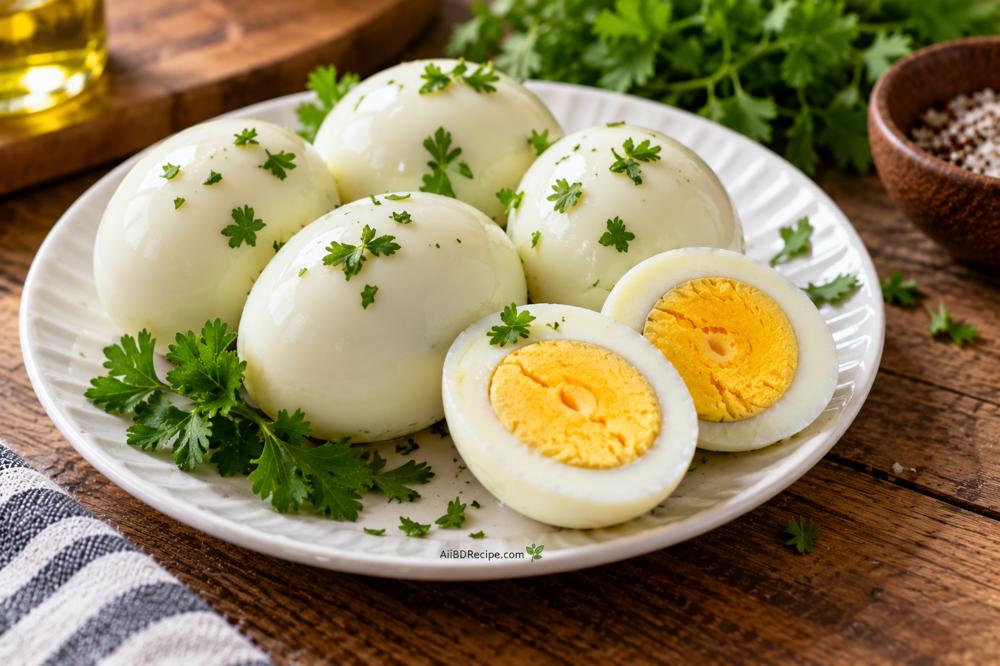 সেদ্ধ ডিম সহজে খোসা ছাড়ানোর কার্যকর কৌশল